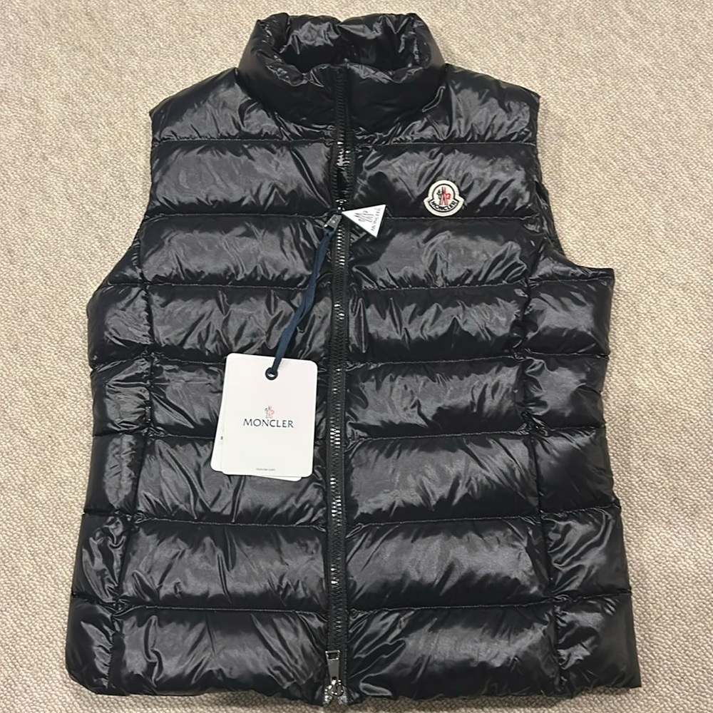 Moncler Laquer Black Vest